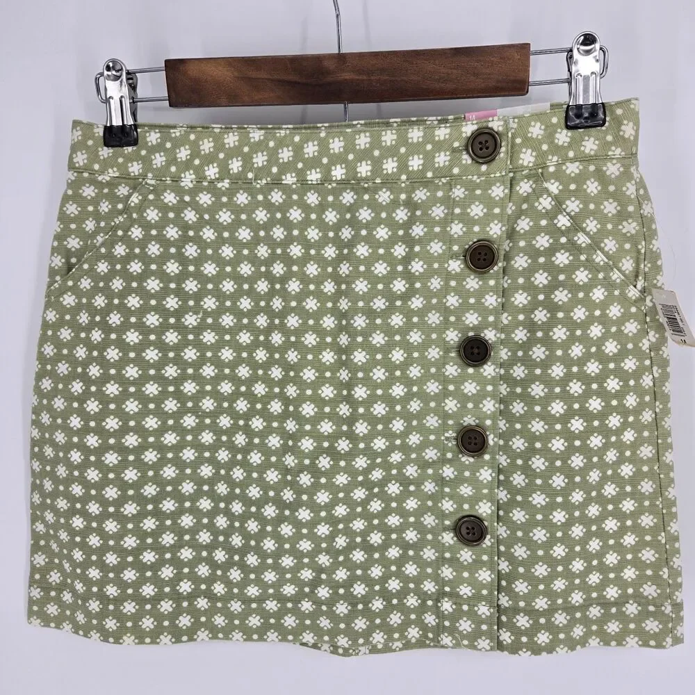 NWT Old Navy Girls Skirt 14 Retro Preppy Cottagecore Chic